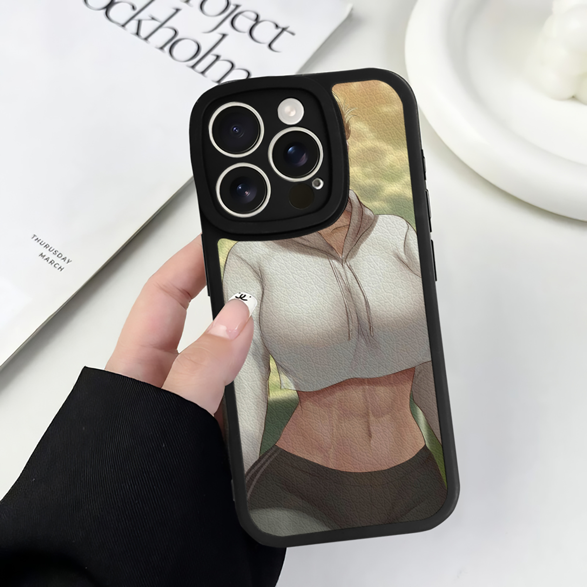 （画像用） 進撃の巨人 Attack on Titan 【iPhone 16シリーズ対応】シリコンスマホケース（レザー調） 材質：シリコン